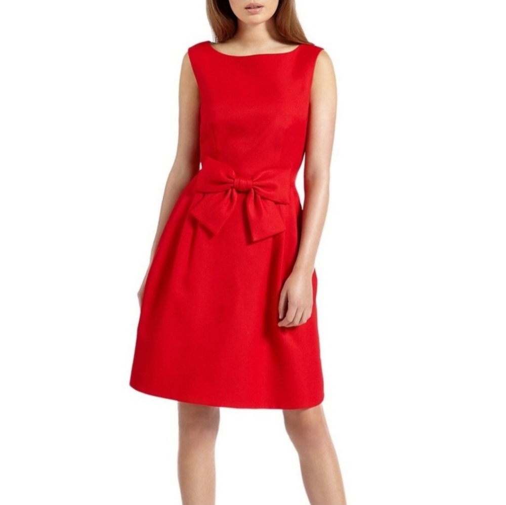 Ted Baker Nuhad Bow Dress Size 1 (4US)